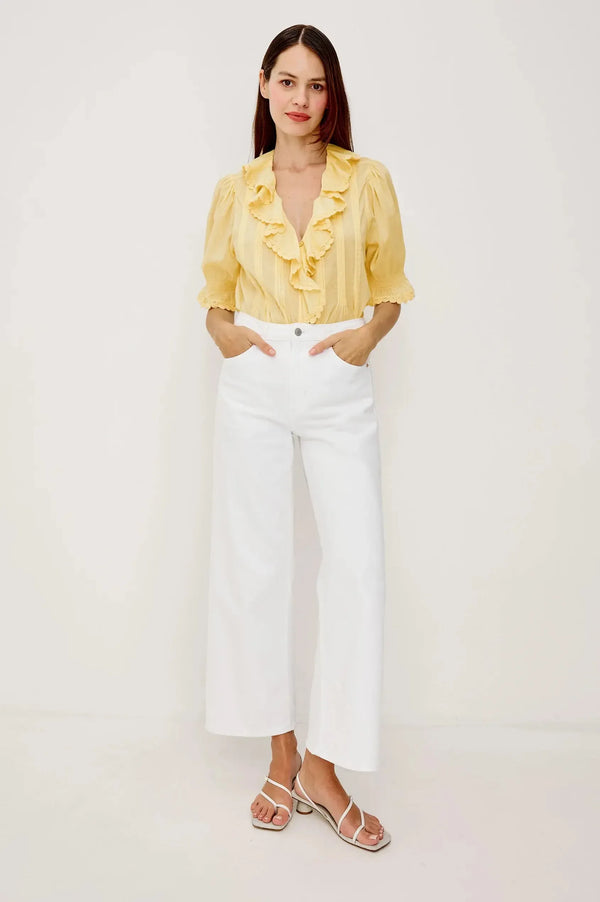 KUT Charlotte High Rise Wide Leg Denim